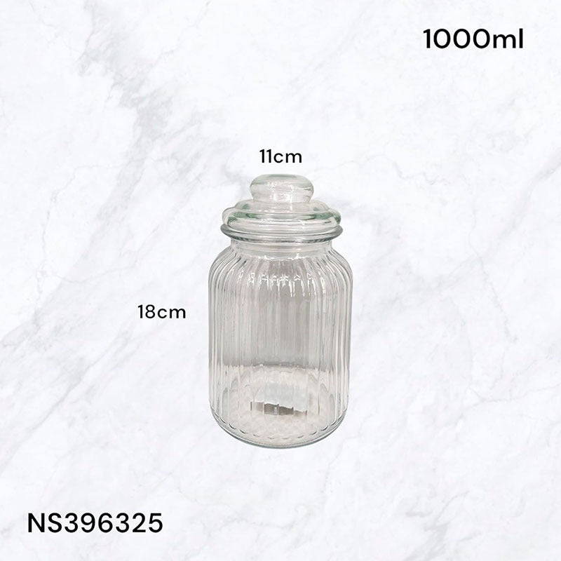 Envase con Tapa de Vidrio 1000ml NS396325