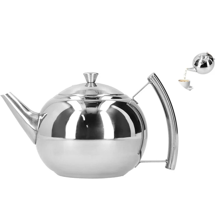 Tetera de Acero Inoxidable 2.0L 18cm Silver