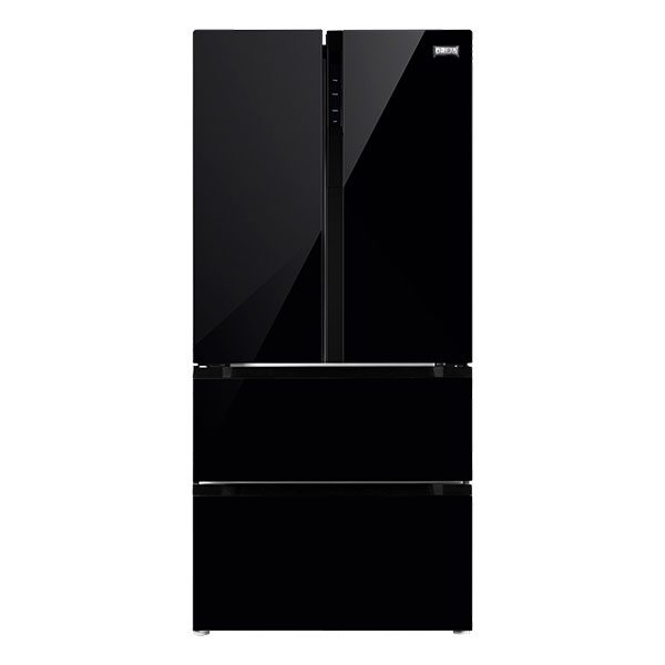 Refrigeradora French Door de Vidrio Negro 17.88P3/508L Inverter BLACK-18D4P Drija DRIJA