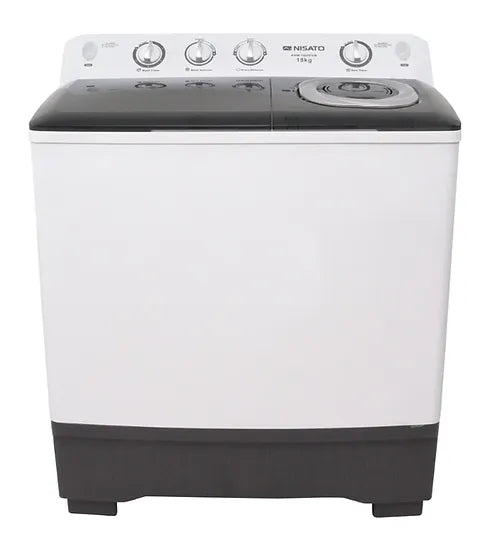 Lavadora Semi Automática de 18kg con Bomba Nisato NWM-1800PDM