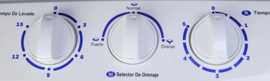 Lavadora Semi Automática de 5.5kg sin Bomba NWM-137DM Nisato NISATO