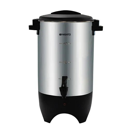 Cafetera Percoladora Eléctrica de 45 Tazas Nisato NCU-45TZSNG