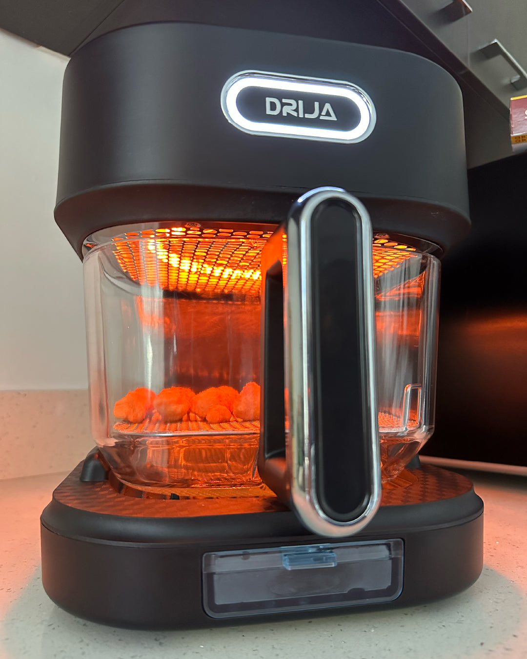 Freidora de Aire a Vapor Calzone de Lujo Black 4.5L Drija