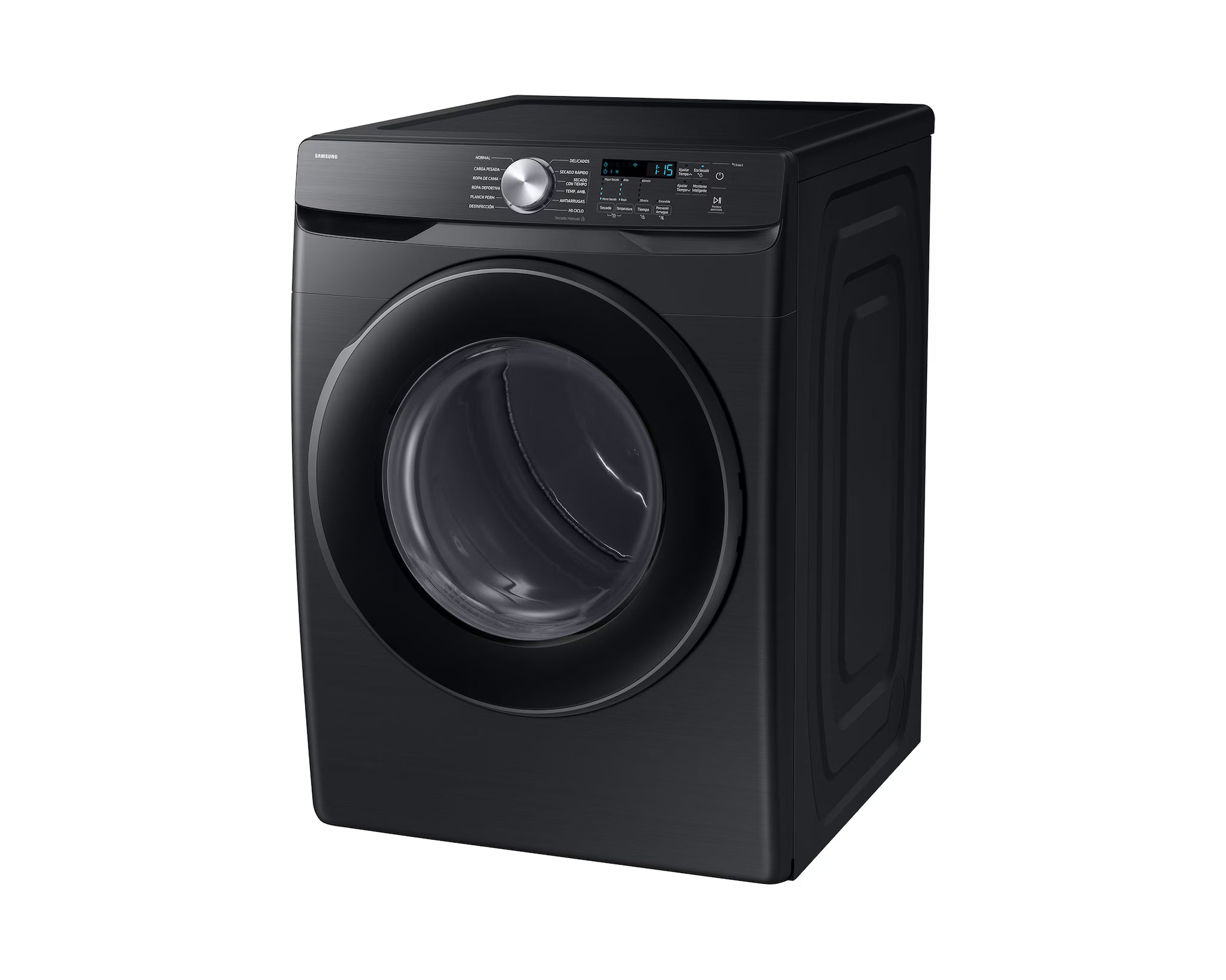 Secadora a Gas Carga Frontal 24kg Sensor Dry Negro Samsung DV24DG8000PVAP Samsung