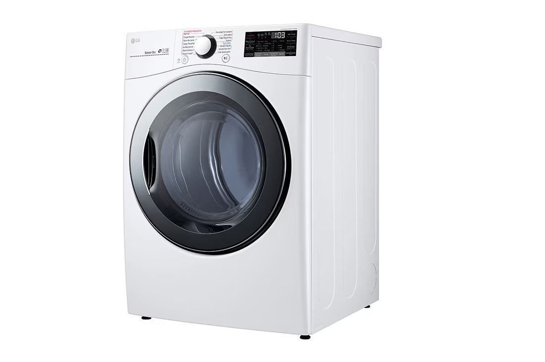 Secadora a Gas Carga Frontal 22kg ThinQ Wi-Fi TurboSteam Blanco LG DF22WV2BR LG