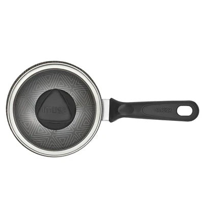 Perol Antiadherente 10cm con Tapa de Vidrio Talent Imusa 0382600