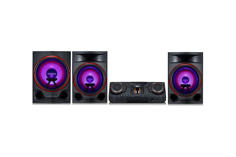 Minicomponente LG XBOOM 2900W Potencia RMS Multi Bluetooth TV Sound Sync Karaoke LG CL88 Bocina. Sonido. LG