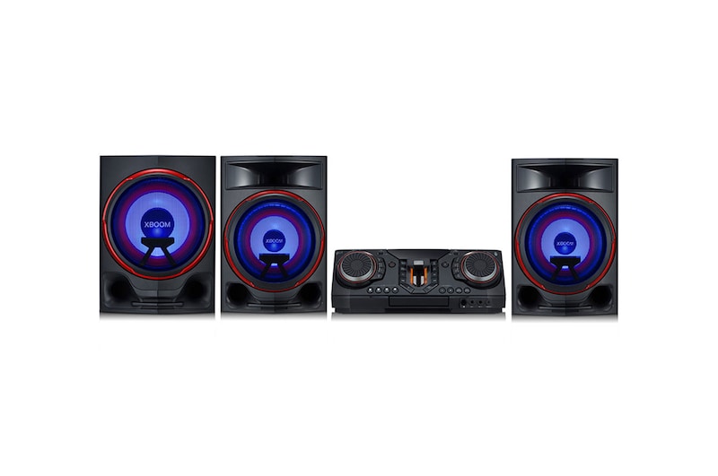 Minicomponente LG XBOOM 2900W Potencia RMS Multi Bluetooth TV Sound Sync Karaoke LG CL88 Bocina. Sonido. LG