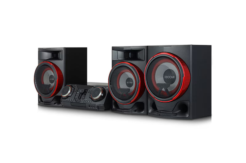 Minicomponente LG XBOOM 2900W Potencia RMS Multi Bluetooth TV Sound Sync Karaoke LG CL88 Bocina. Sonido. LG