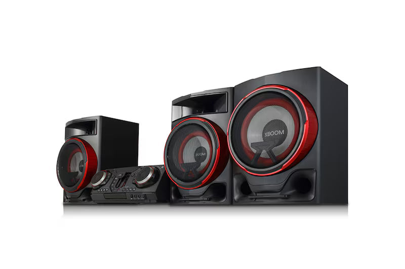 Minicomponente LG XBOOM 2900W Potencia RMS Multi Bluetooth TV Sound Sync Karaoke LG CL88 Bocina. Sonido. LG