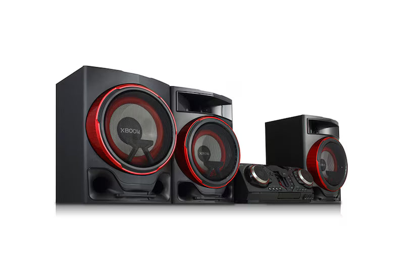 Minicomponente LG XBOOM 2900W Potencia RMS Multi Bluetooth TV Sound Sync Karaoke LG CL88 Bocina. Sonido. LG