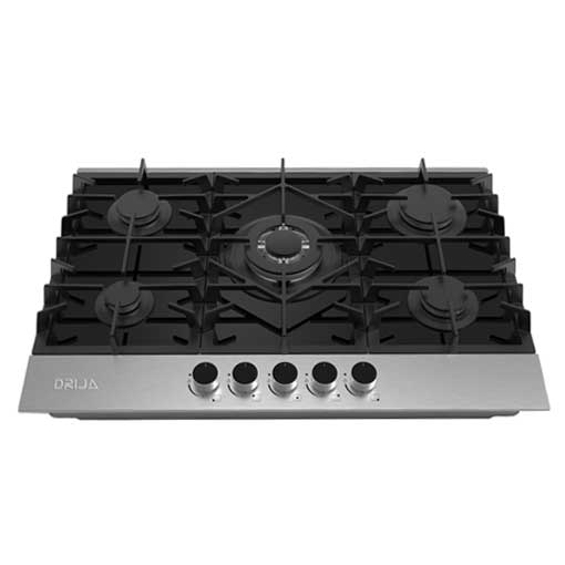 Estufa Empotrable a Gas 5 Quemadores FERRARA 76 PRO Drija