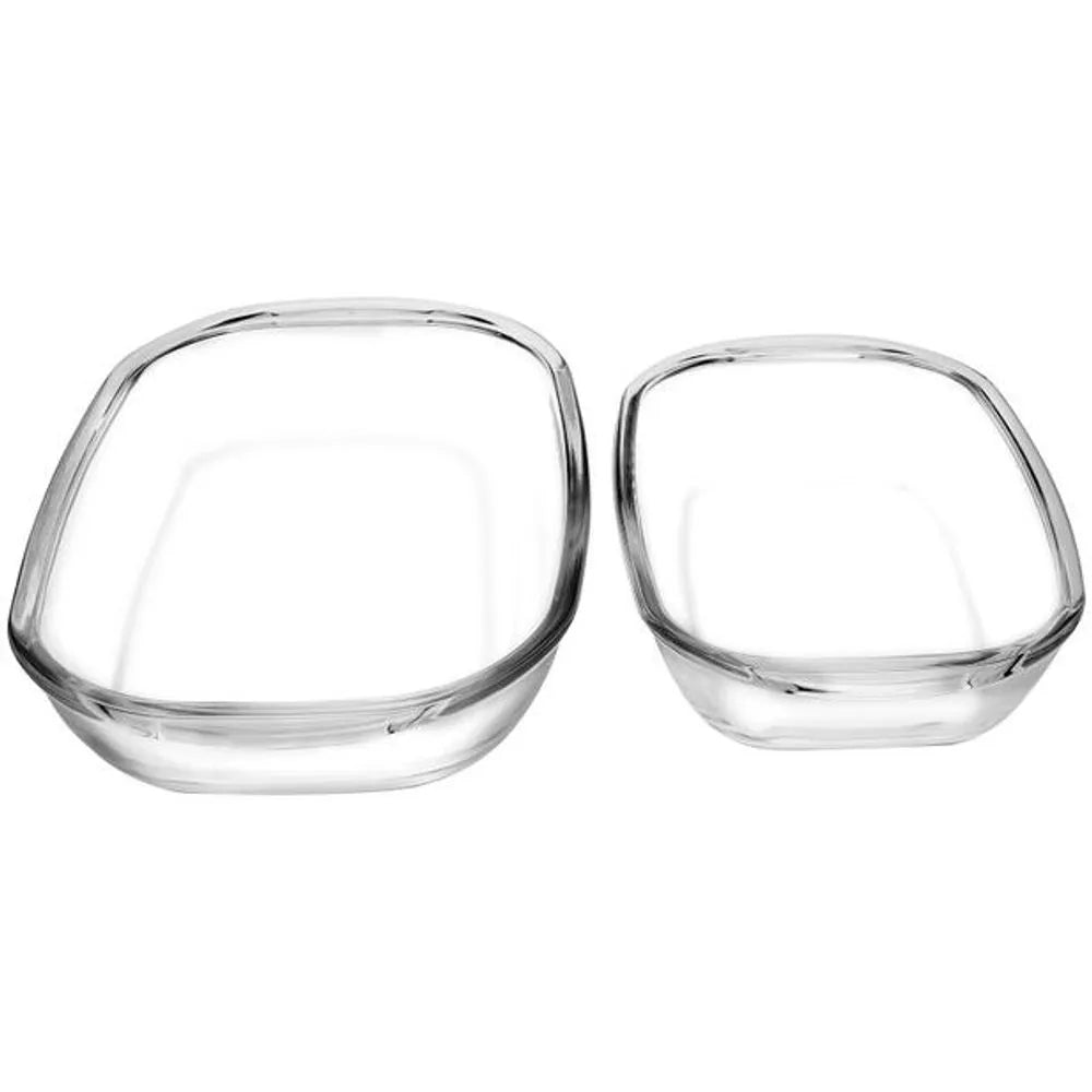 Set 2 Bandeja de Vidrio Asadera 3.0L/1.8L 15120200791391 Selecto