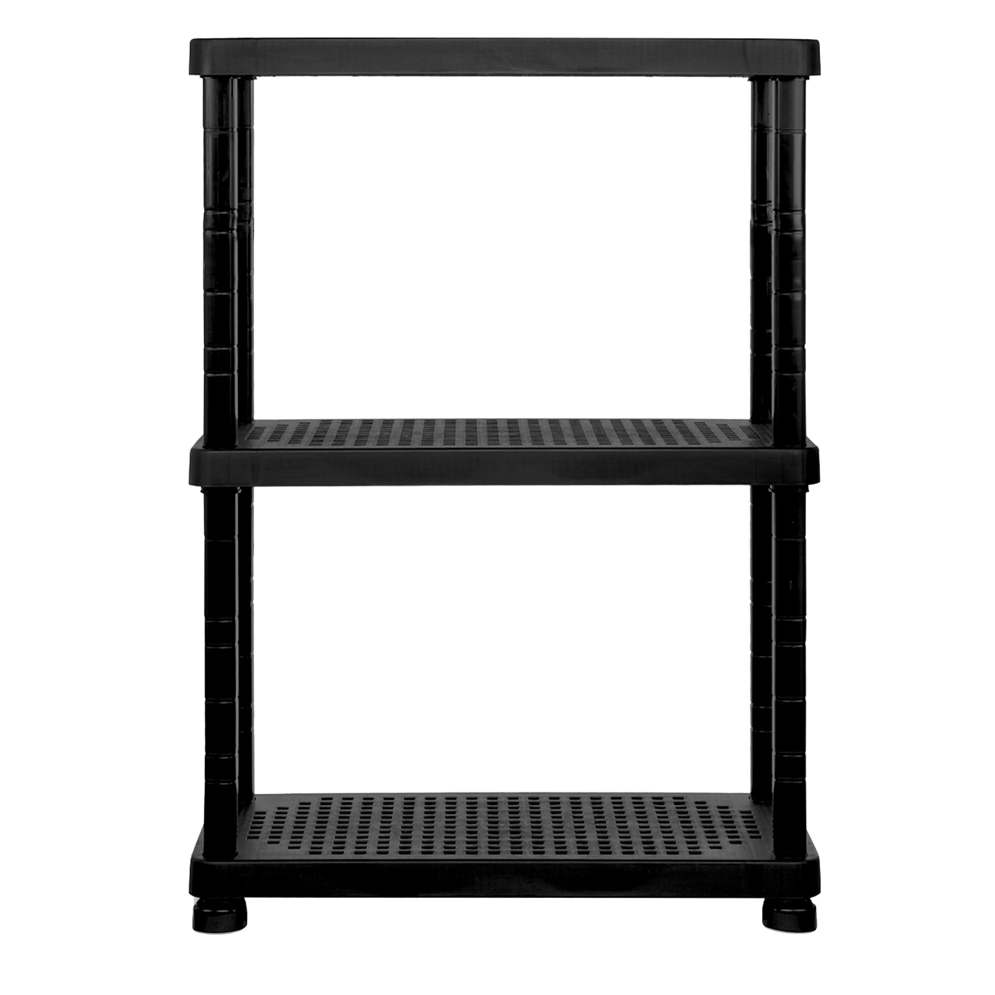 Estante de Plástico de 3 Niveles 91x61x31cm LHC-3-50030 Selecto
