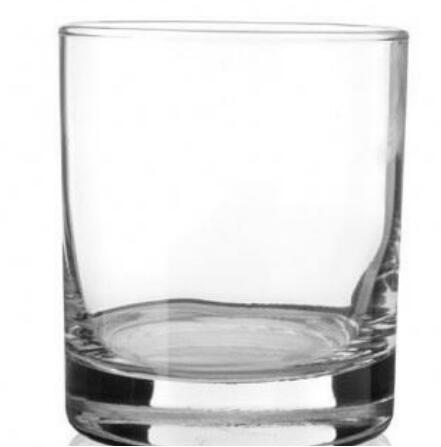 Vaso de Vidrio Nadir 330ml | Vaso Multiuso Transparente para Agua, Jugos y Refrescos, Whisky 75220200498742