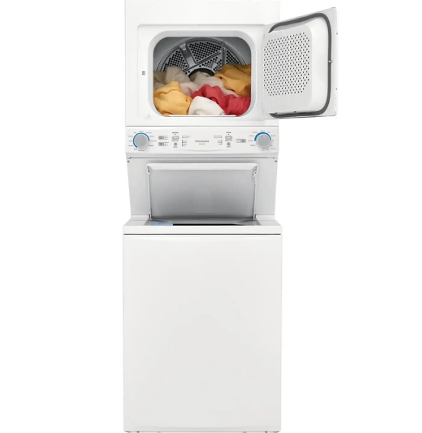 Centro de Lavado a Gas 20kg de Acero Inoxidable Secado MaxFill Frigidaire FLCG7522AW