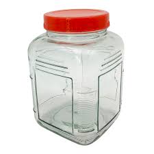 Envase de Vidrio con Tapa 13.5x9cm 85966