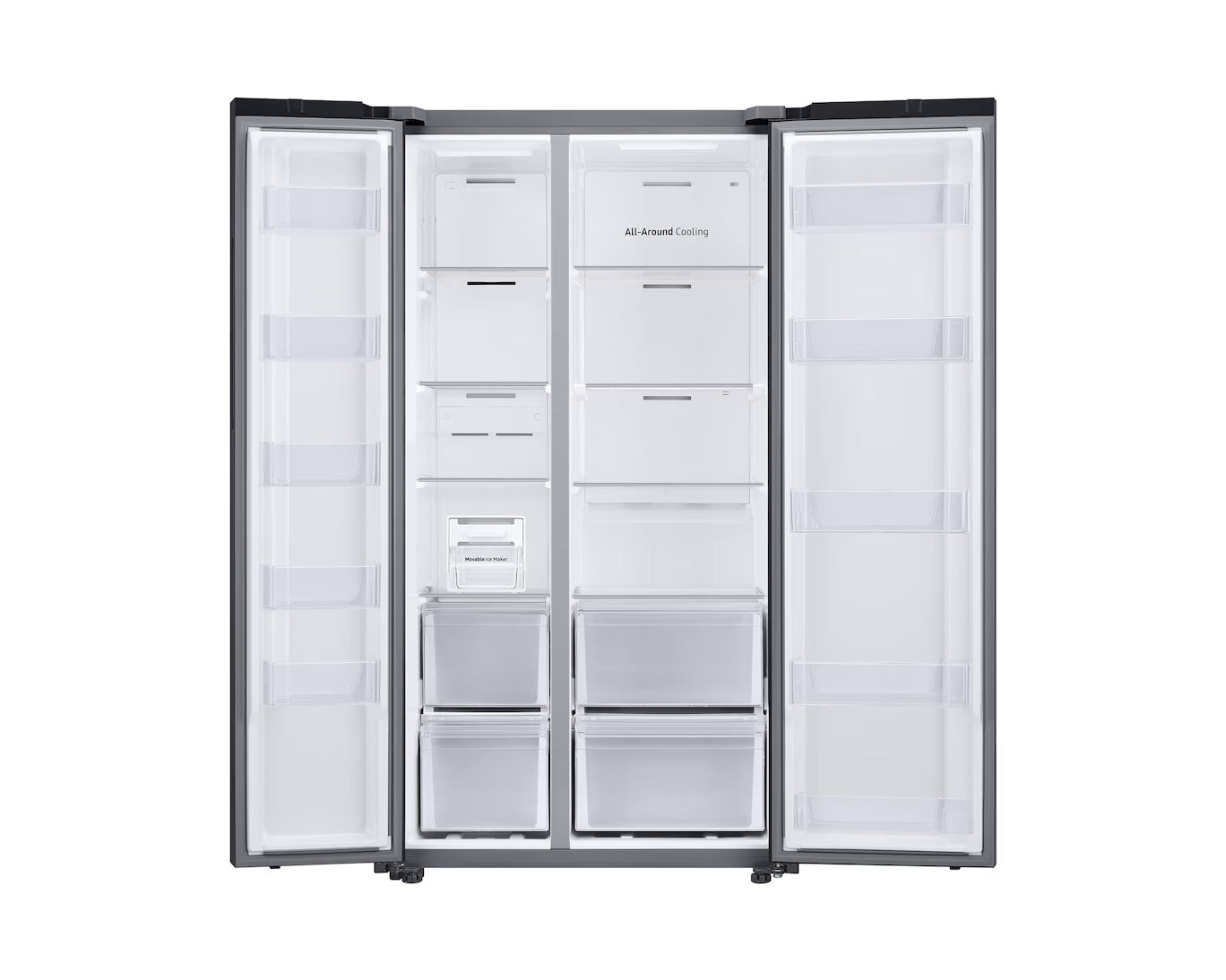 Refrigeradora Side by Side 23p3 Bespoke Inverter Samsung RS23CB70NA12A Samsung