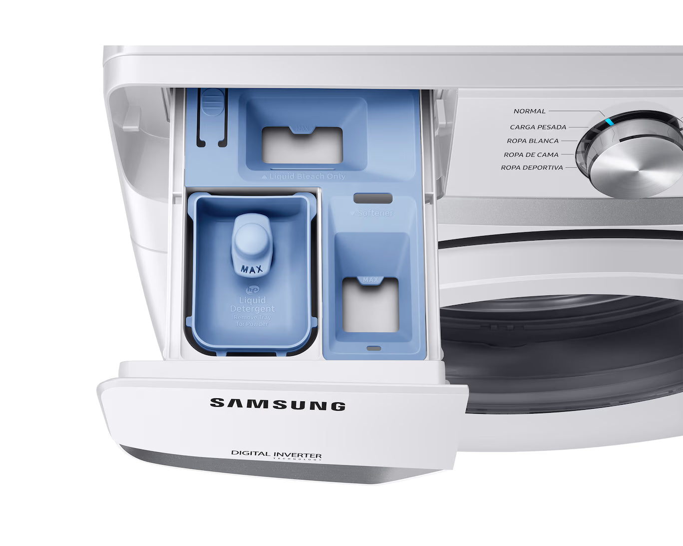 Lavadora Carga Frontal 20kg Smart Check y VTR Plus Samsung WF20T6000AW/AP