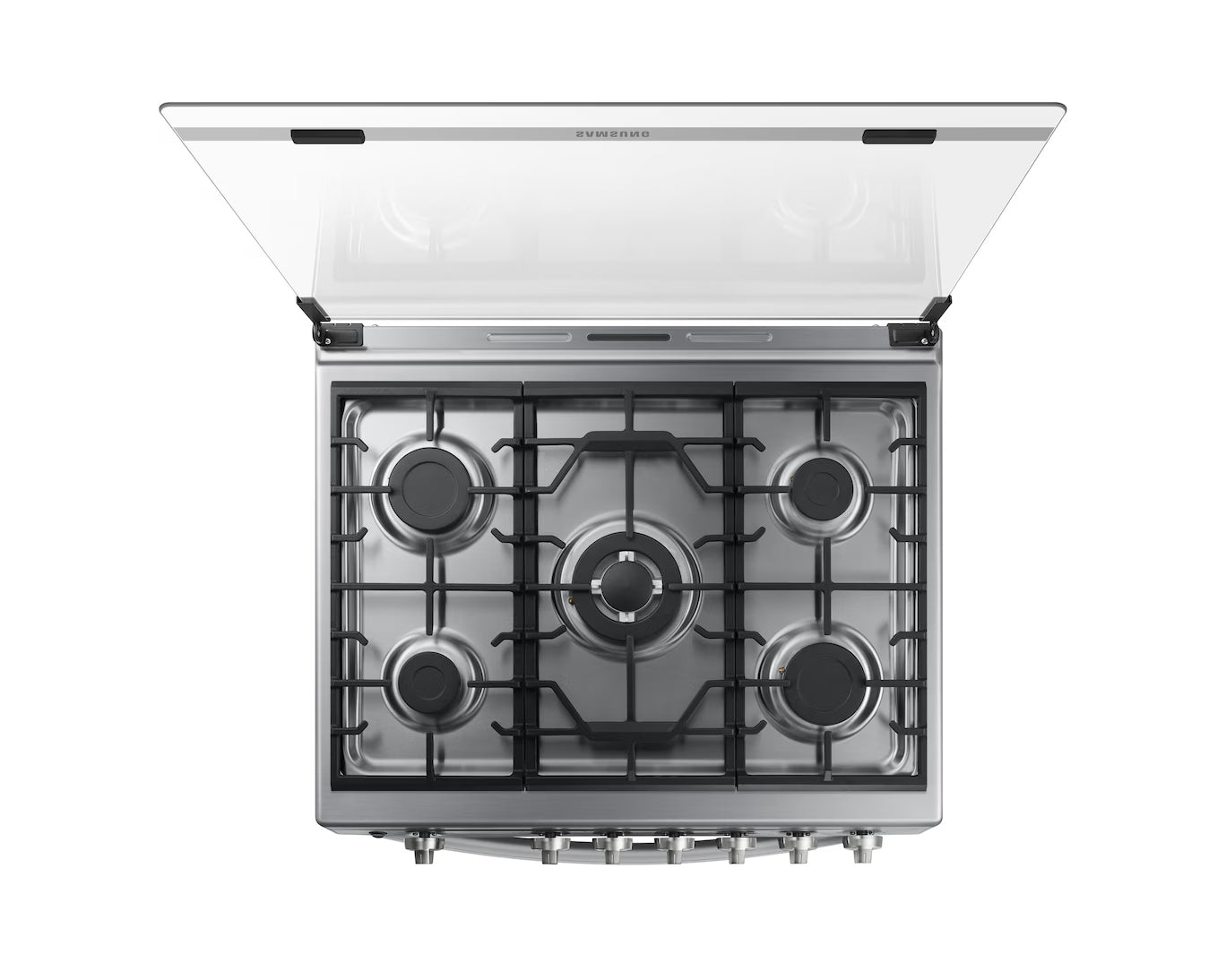 Estufa con Horno 5 Quemadores 30" a Gas Acero Inoxidable Samsung NX52T7522LS/AP