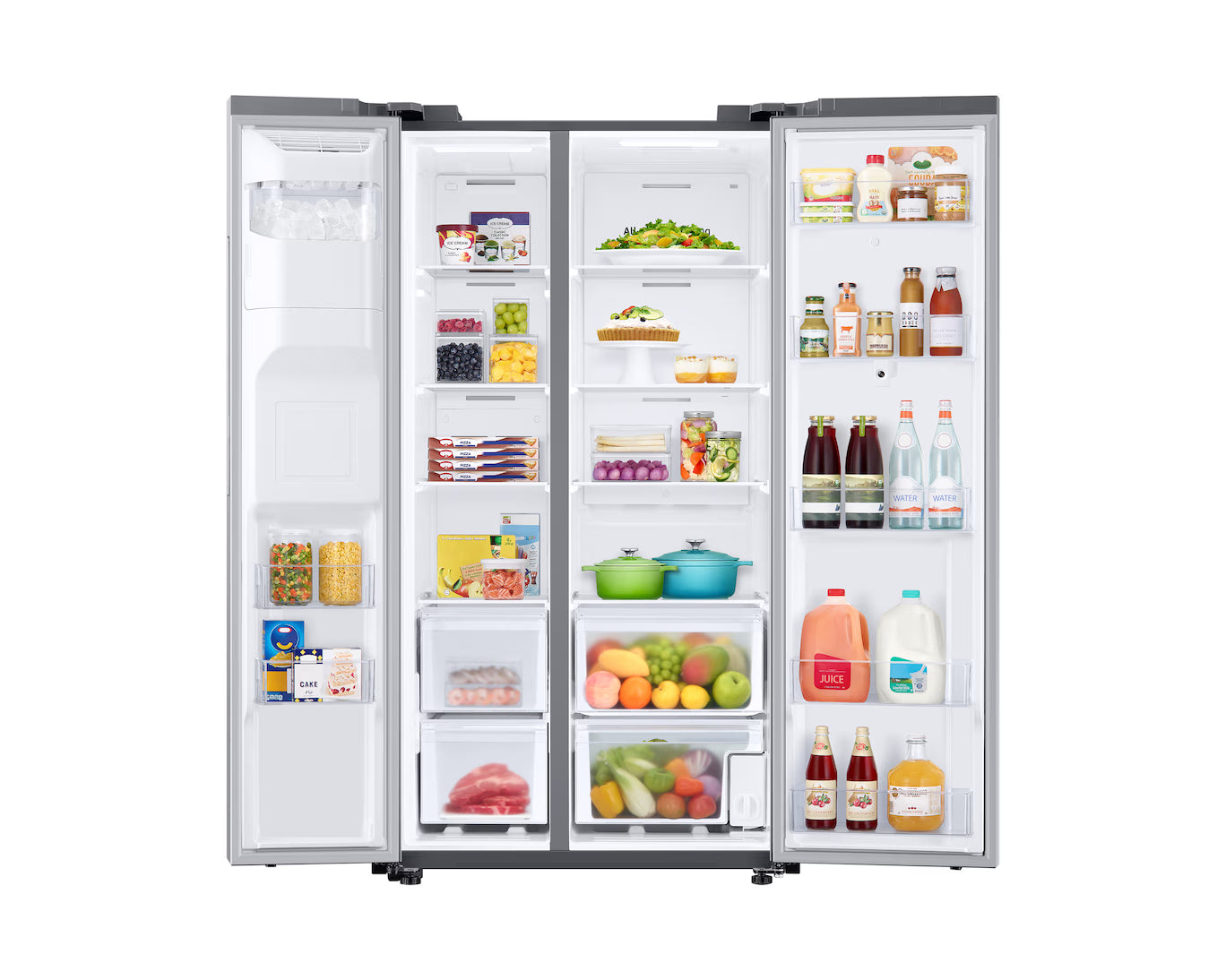 Refrigeradora Side by Side 22p3 Family Hub Space Max WiFi Samsung RS22A5561S9/AP Samsung