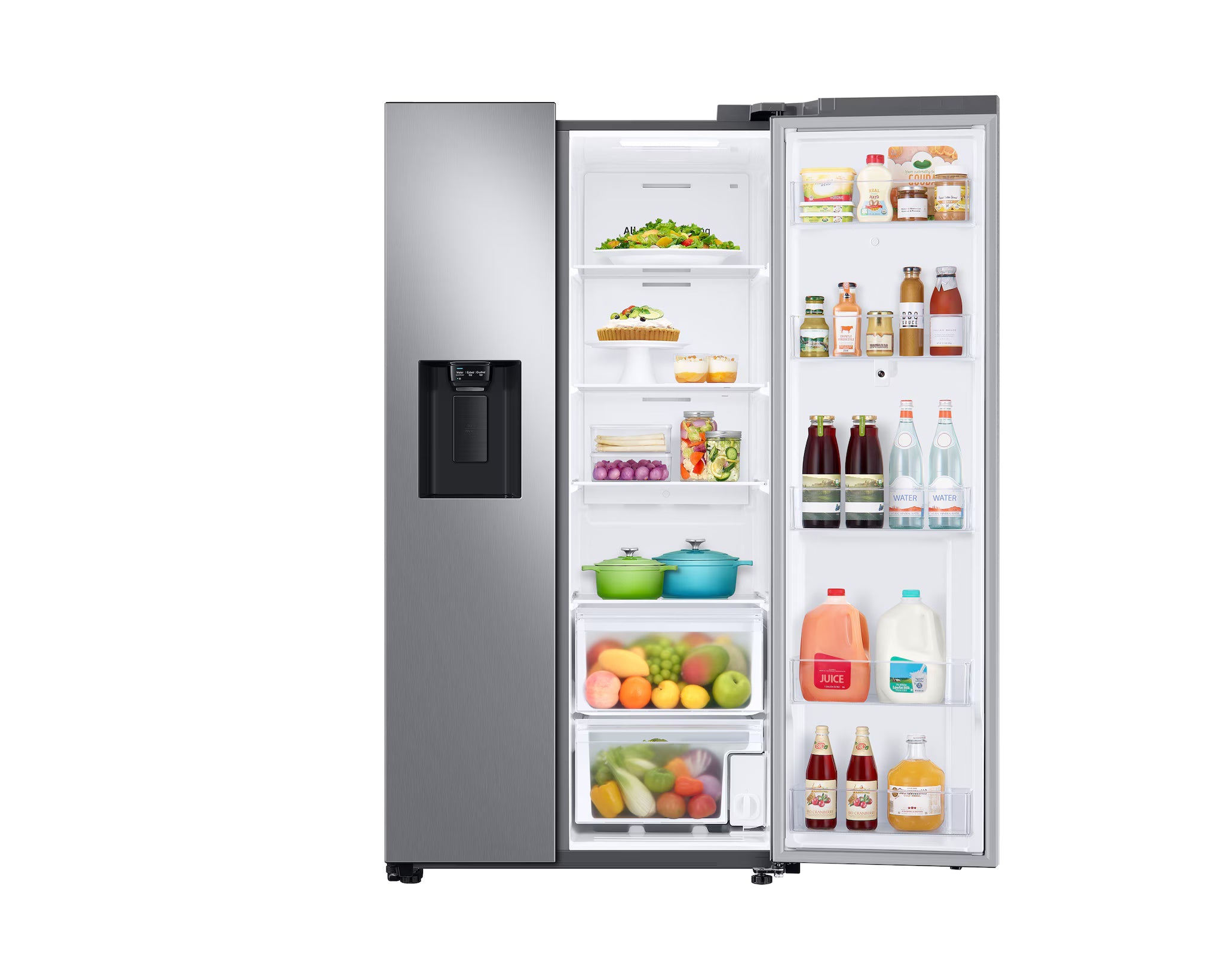 Refrigeradora Side by Side 22p3 Family Hub Space Max WiFi Samsung RS22A5561S9/AP Samsung