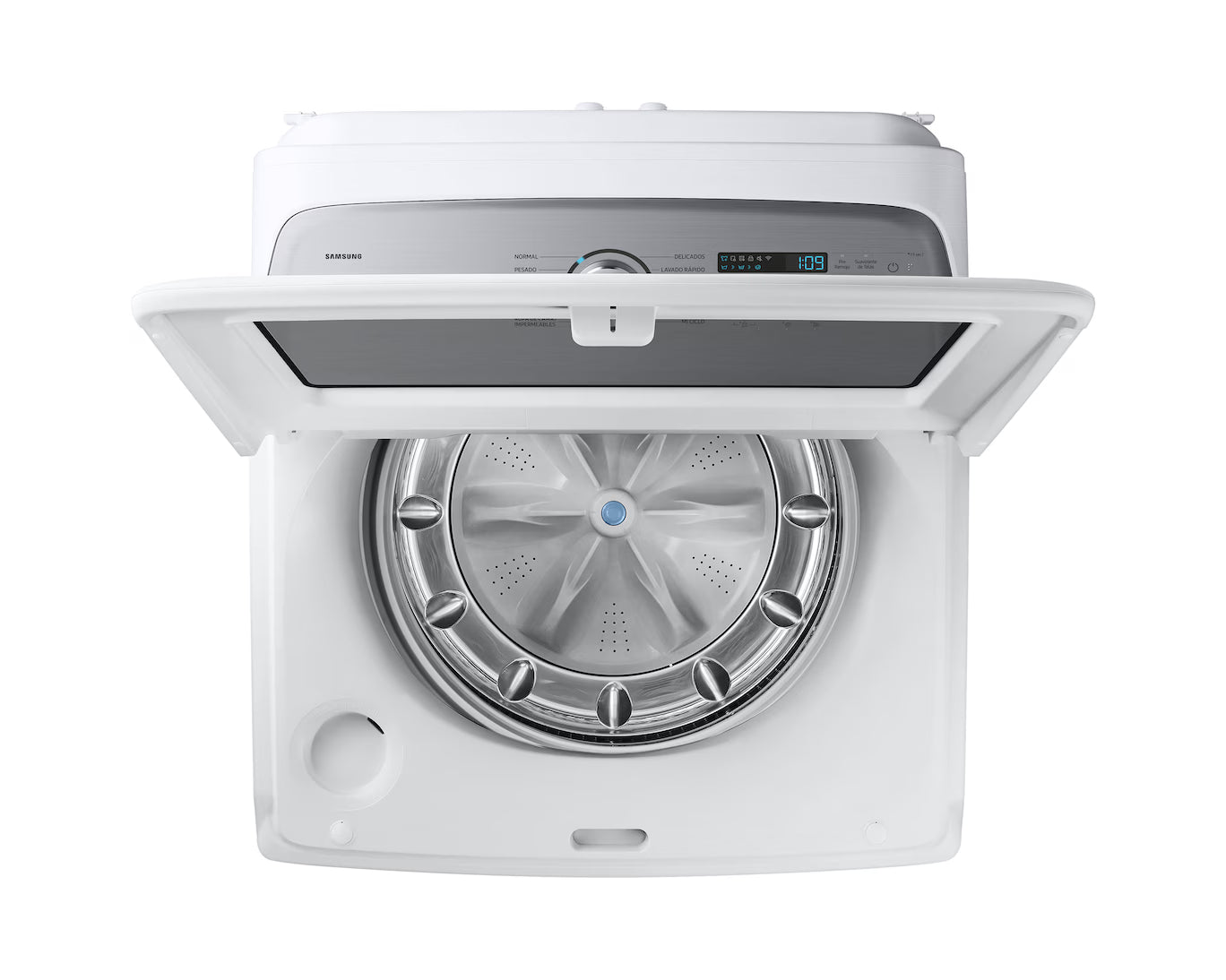 Lavadora Carga Superior 26kg Wifi Smarthings Inverter Samsung WA26DG5500AWAP Samsung