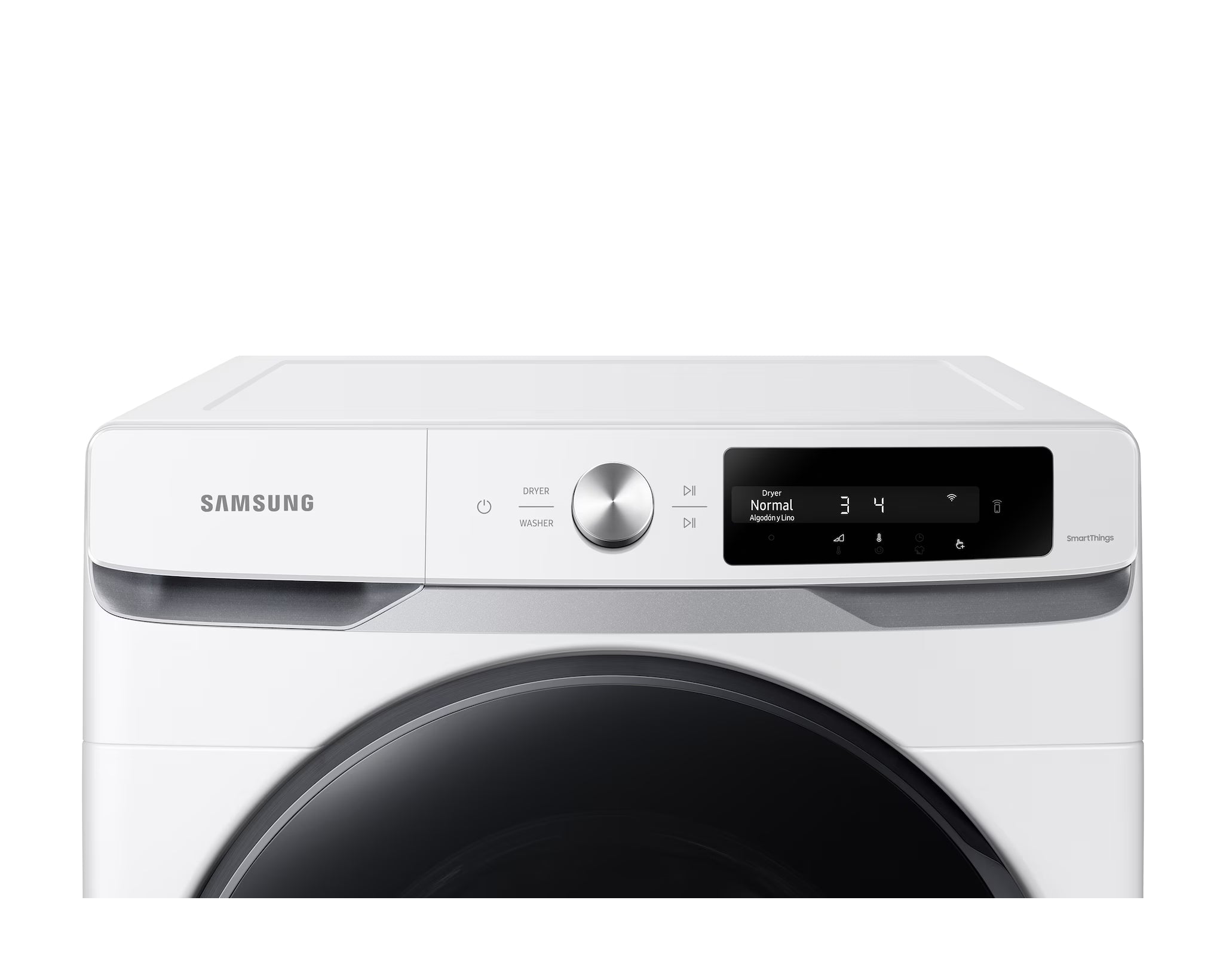 Lavadora Automática Carga Frontal 22kg Inverter con AI Control y MultiControl Blanco Samsung WF22C6400AW/AP Samsung