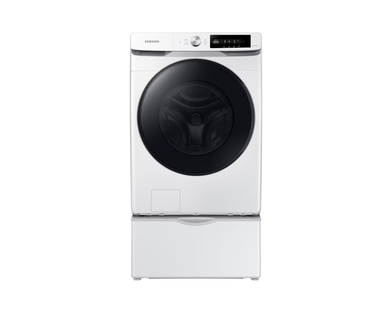 Lavadora Automática Carga Frontal 22kg Inverter con AI Control y MultiControl Blanco Samsung WF22C6400AW/AP Samsung