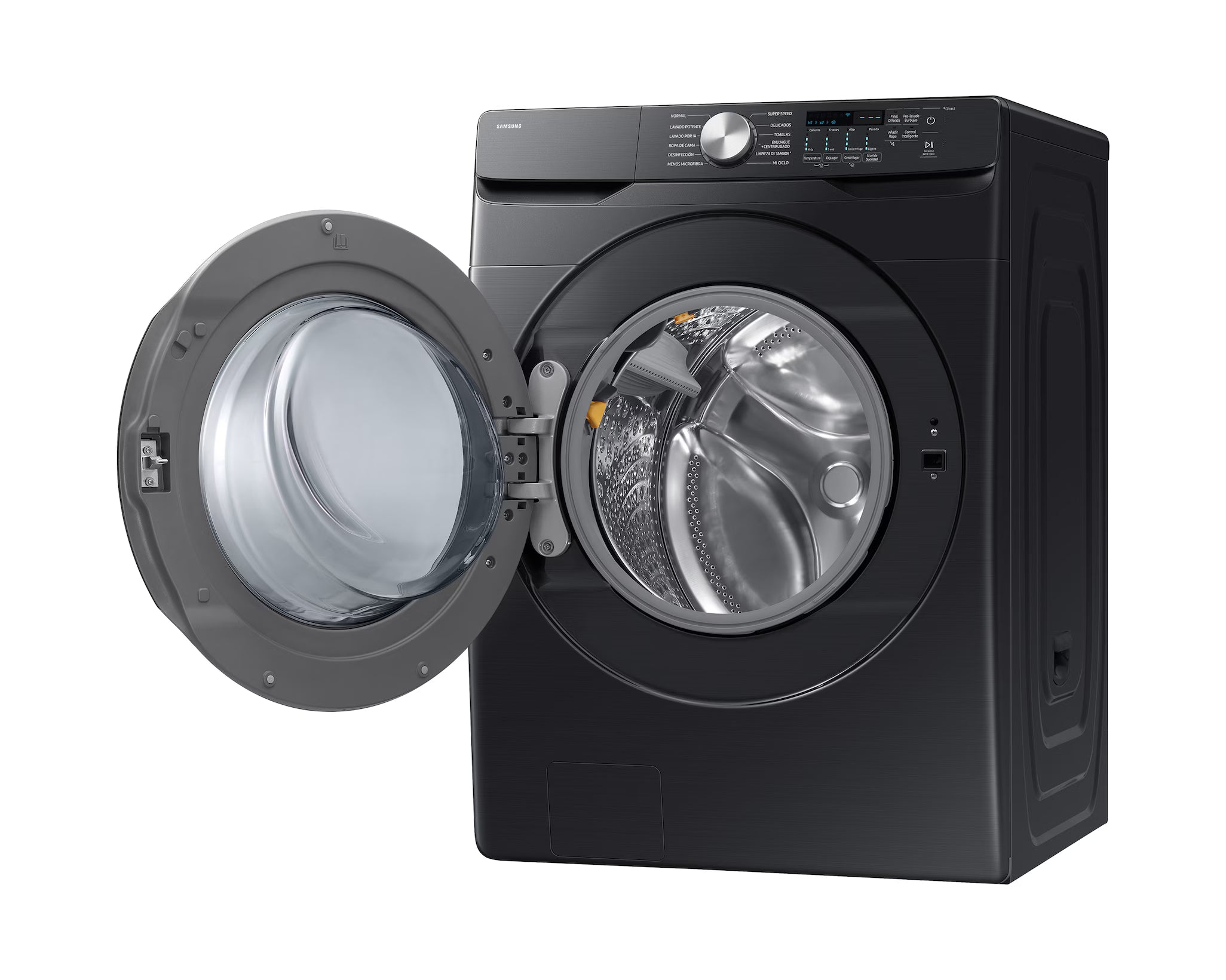 Lavadora Automática Carga Frontal 26kg con Ecobubble y AI Control Negro Caviar Samsung WF26DG8250AVAP Samsung