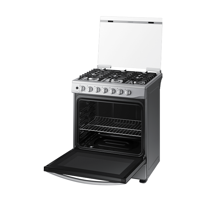 Estufa con Horno 6 Quemadores 30" a Gas Acero Inoxidable Samsung NX52D3000MV/AX Samsung
