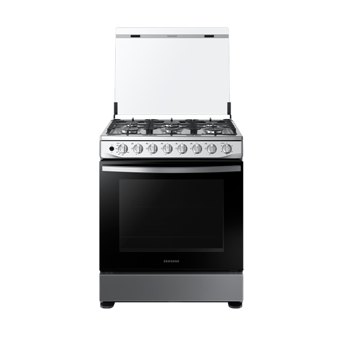 Estufa con Horno 6 Quemadores 30" a Gas Acero Inoxidable Easy Clean Samsung NX52T5511LS/AP Samsung