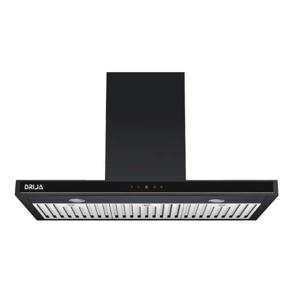 Extractor de Grasa Tipo Campana Negro Quadrato 90 Black Drija DRIJA