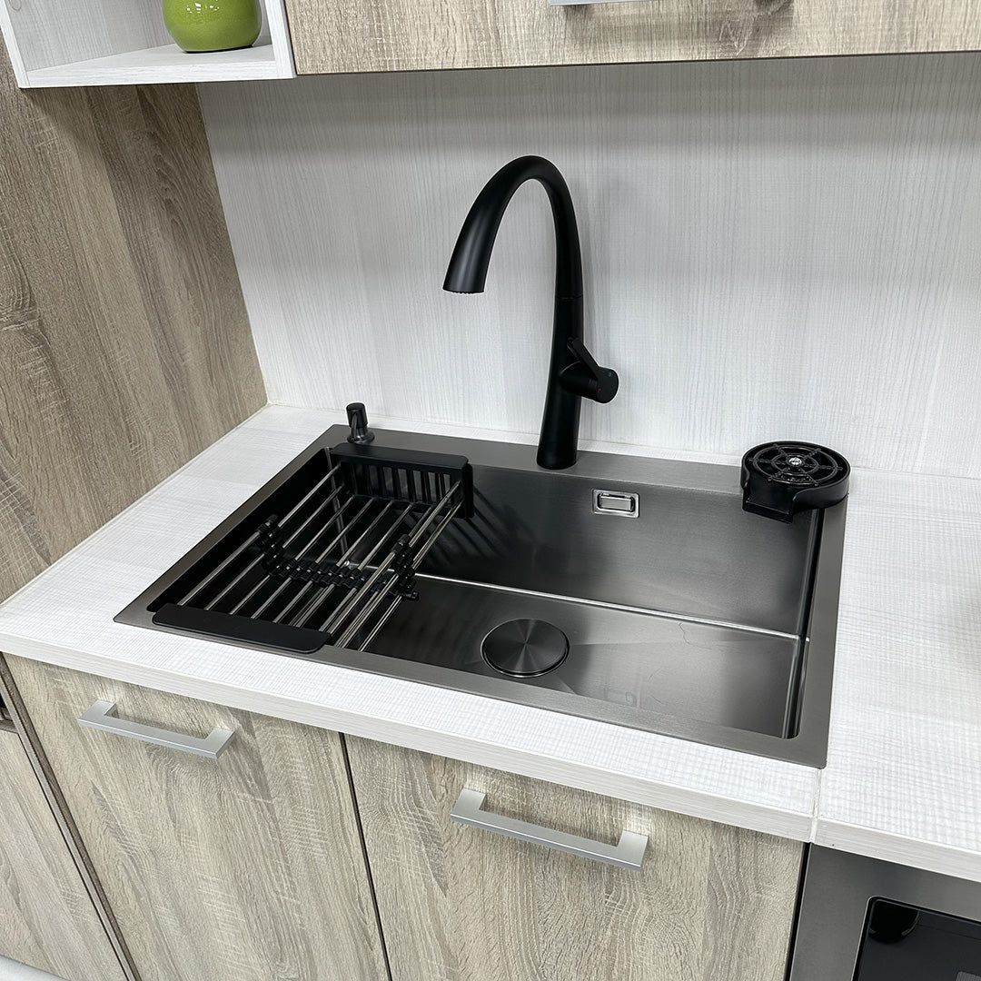 Fregador Ragusa 61 de Acero Inoxidable Satinado 304 Drija DRIJA