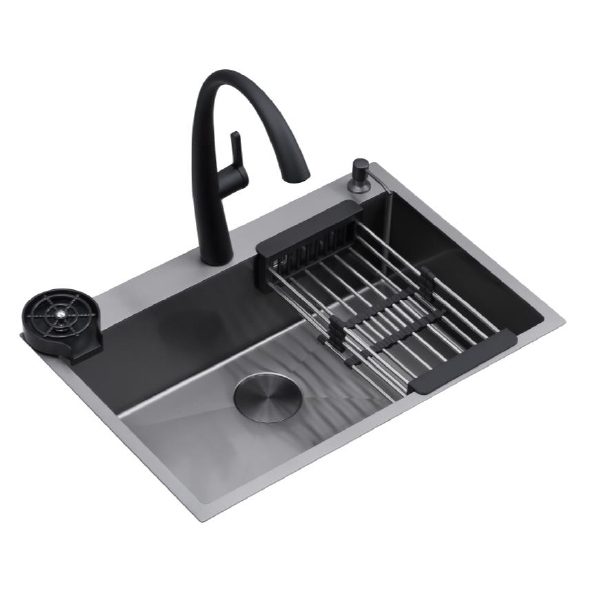 Fregador Spezia 76 de Acero Inoxidable Satinado 304 Drija DRIJA
