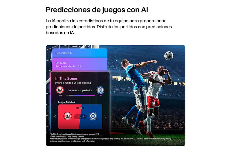 Televisor Smart TV 65" Mini LED 4K QNED70 LG 65QNED70BSA Televisión
