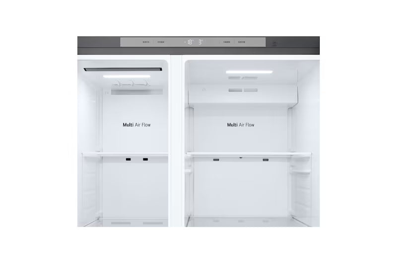 Refrigeradora Side by side 22P3 Smart Inverter LG VS25BJNK LG