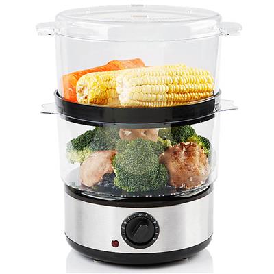 Vaporera de 2 Niveles 4.0L Eléctrica Lotus LT-FS4L