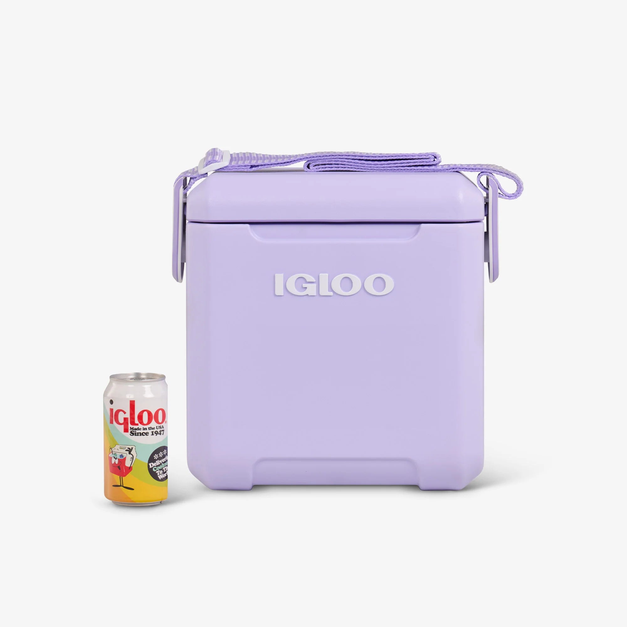 Cooler Hielera Seafoam Tag-a-long 11QT Lila Lilac Igloo 133087