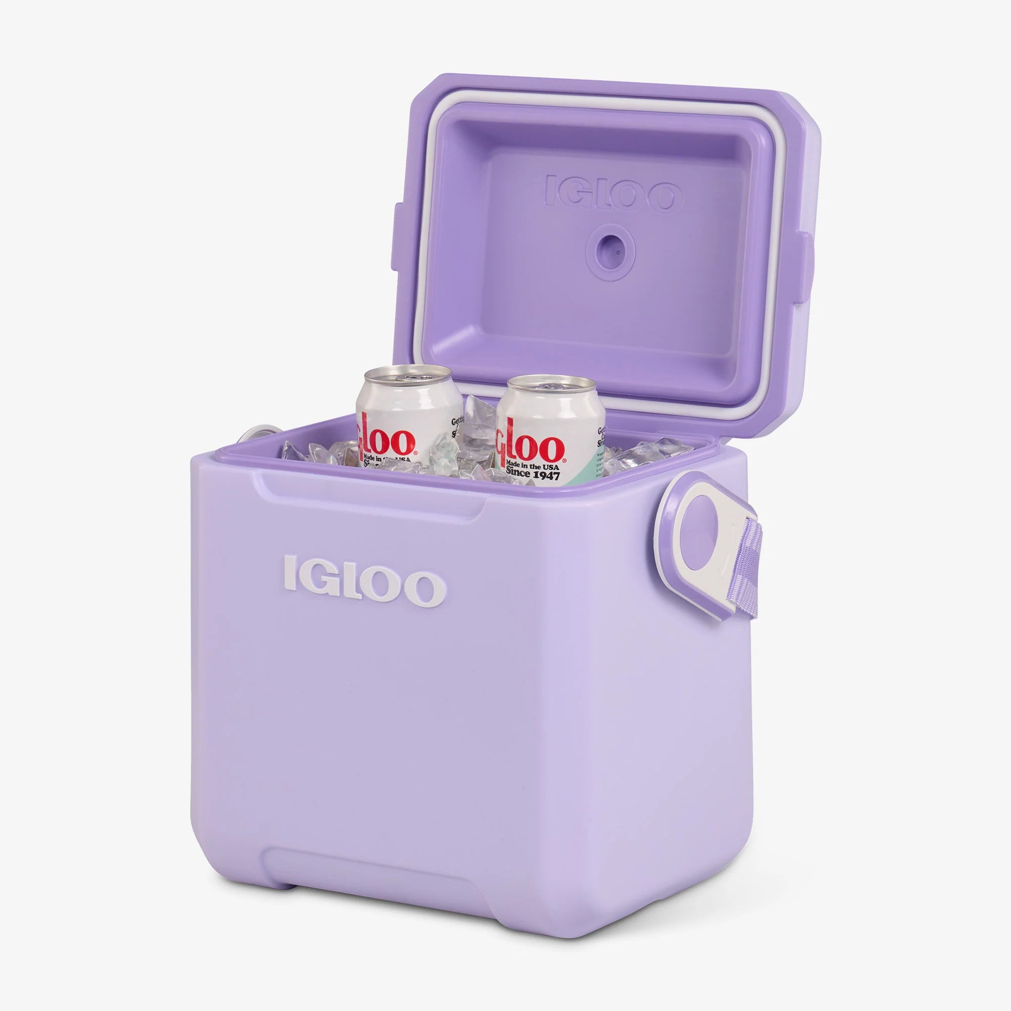Cooler Hielera Seafoam Tag Along 11QT Lila Lilac Igloo 33071