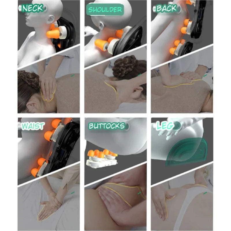 Silla Masajeadora Eléctrica 110V Sofá De Masajes Relajación Shiatsu Y Gravedad Cero. Sillon Con Pantalla De Control Y Bocina Bluetooth. Masajea Todo El Cuerpo. Butaca. AB026