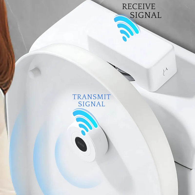 Sensor De Descarga Sin Contacto Para Inodoro. Alcance De Hasta 50 Cm. Fluxómetro Automático Con Sensor Para Sanitario. AB657