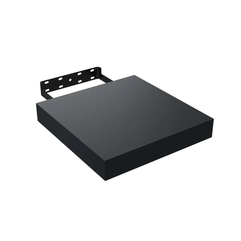 Repisas De Pared 23 Cm Largo X 23.5 Cm Ancho X 38 Mm Espesor (1 1/2") Color Negro ADR-3276007203196