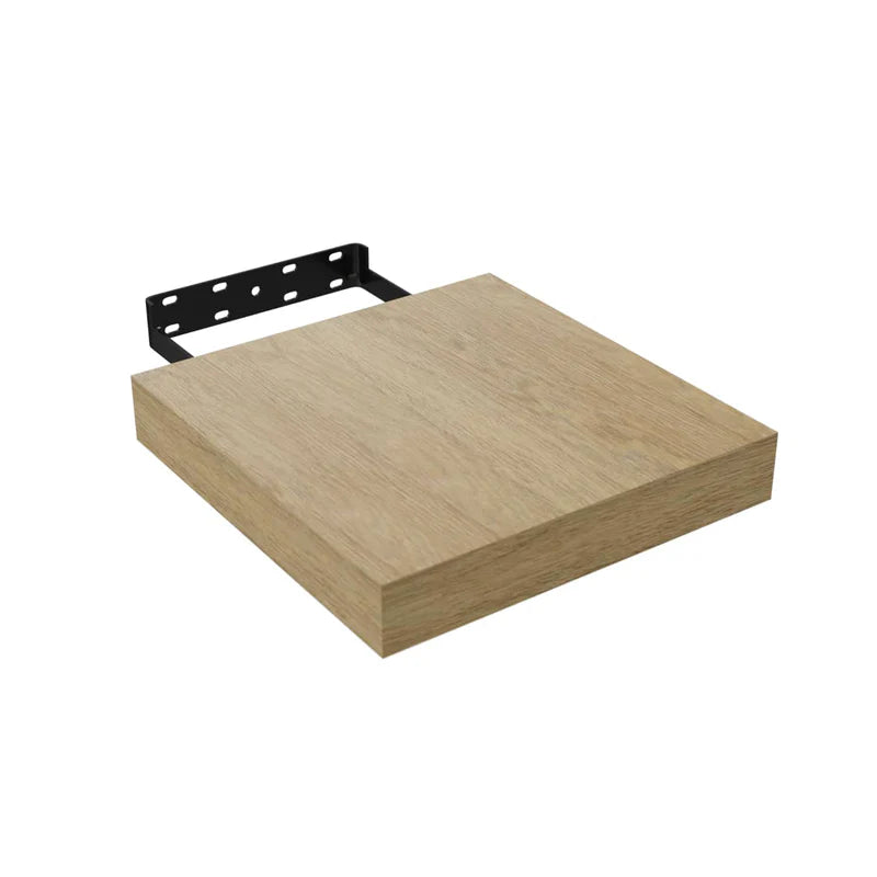 Repisas De Pared 23 Cm Largo X 23.5 Cm Ancho X 38 Mm Espesor (1 1/2") Color Madera ADR-3276007203233