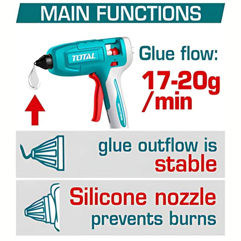 Pistola De Silicon A Bateria 20V. No Incluye Bateria Ni Cargador Se Vende Por Separado TGGLI2003
