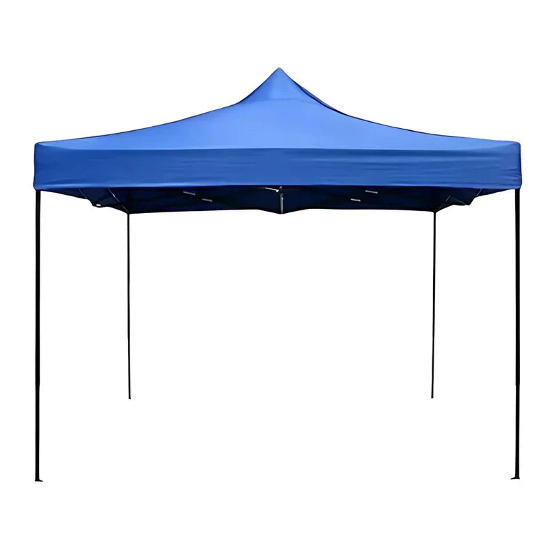 (LLEGANDO 27 DE MARZO) Tolda Gazebo Plegable. 3X3 Mts. Incluye Tubos. Carpa Color Azul. F-006-3X3-BL