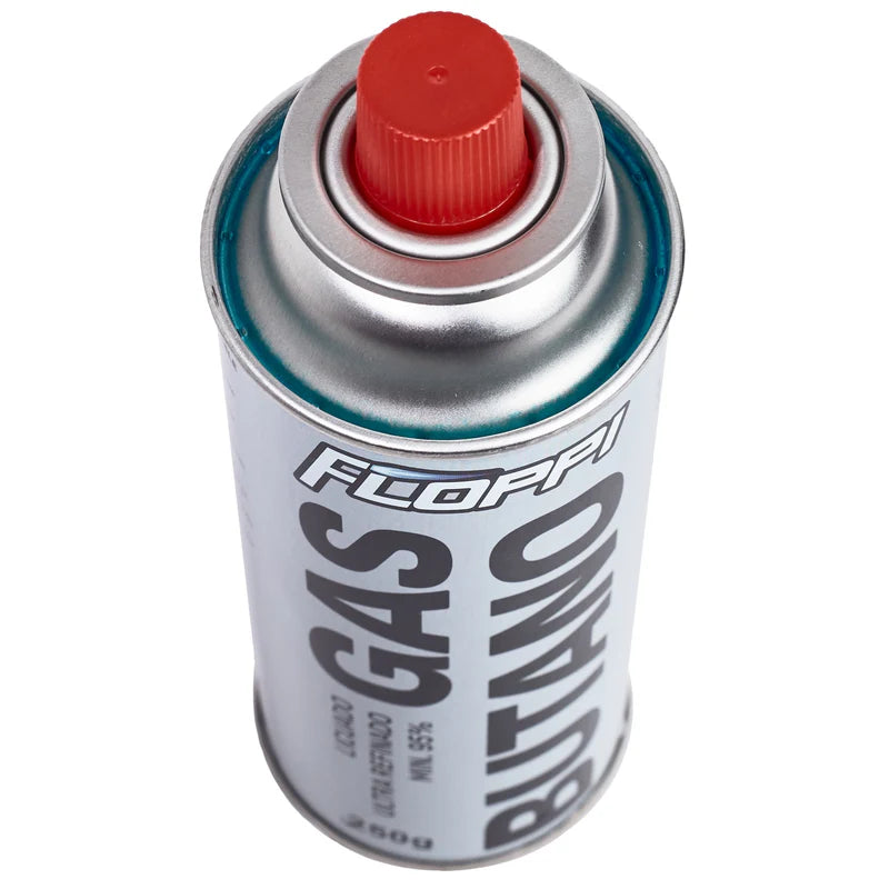 Gas Butano Camping Ultra Refinado Para Sopletes. 250 G Floppi FL-RG7