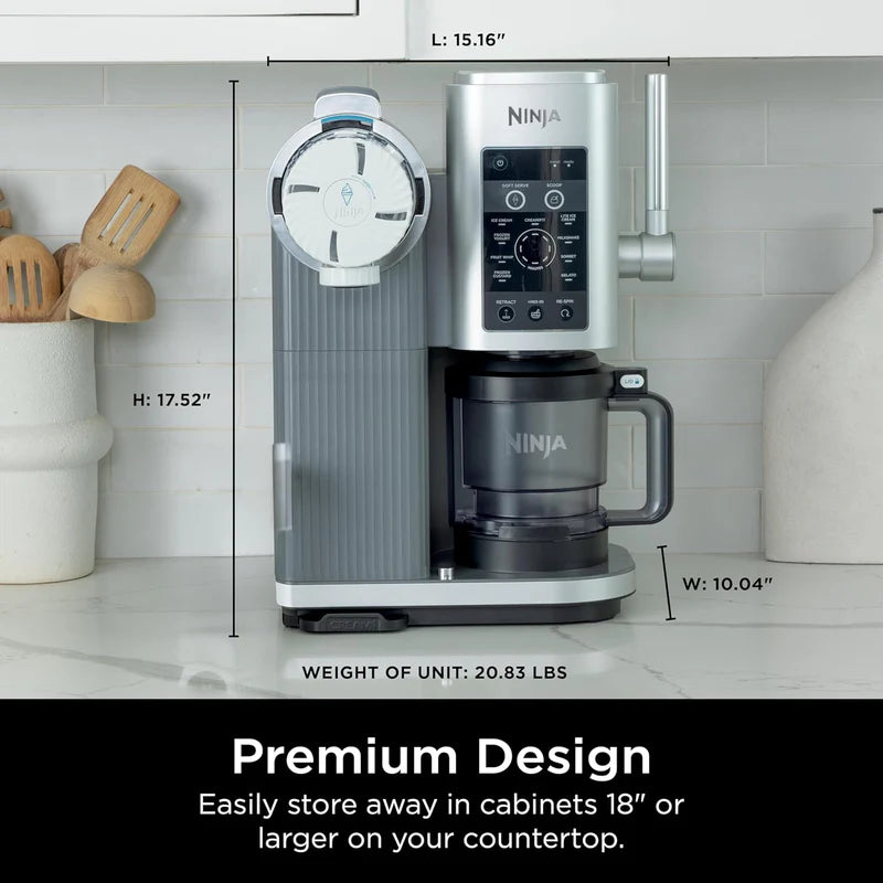 Máquina De Helados Ninja By Creami Swirl. Maquina NC701 Con 13 Programas. Ninja