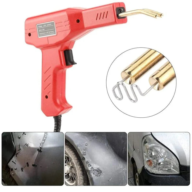 Pistola Soldadora Grapadora En Caliente De Plástico Para Reparar , Parachoques, Defensas, Bumpers Incluye Grapas De Metal Para Fundir En El Plastico AB028