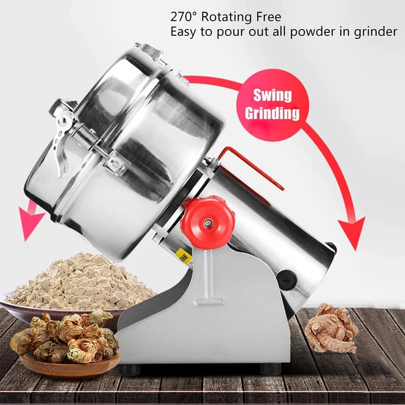 Moledor Eléctrico De Granos Y Quesos. 1000Gr BAM224